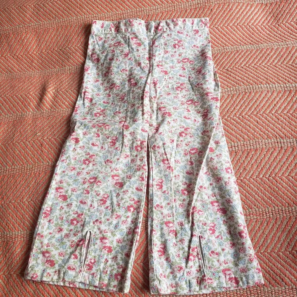 HUGE Gymboree Western Prairie 8pc. Lot Size 4-5 VINTAGE Floral Denim Mix & Match